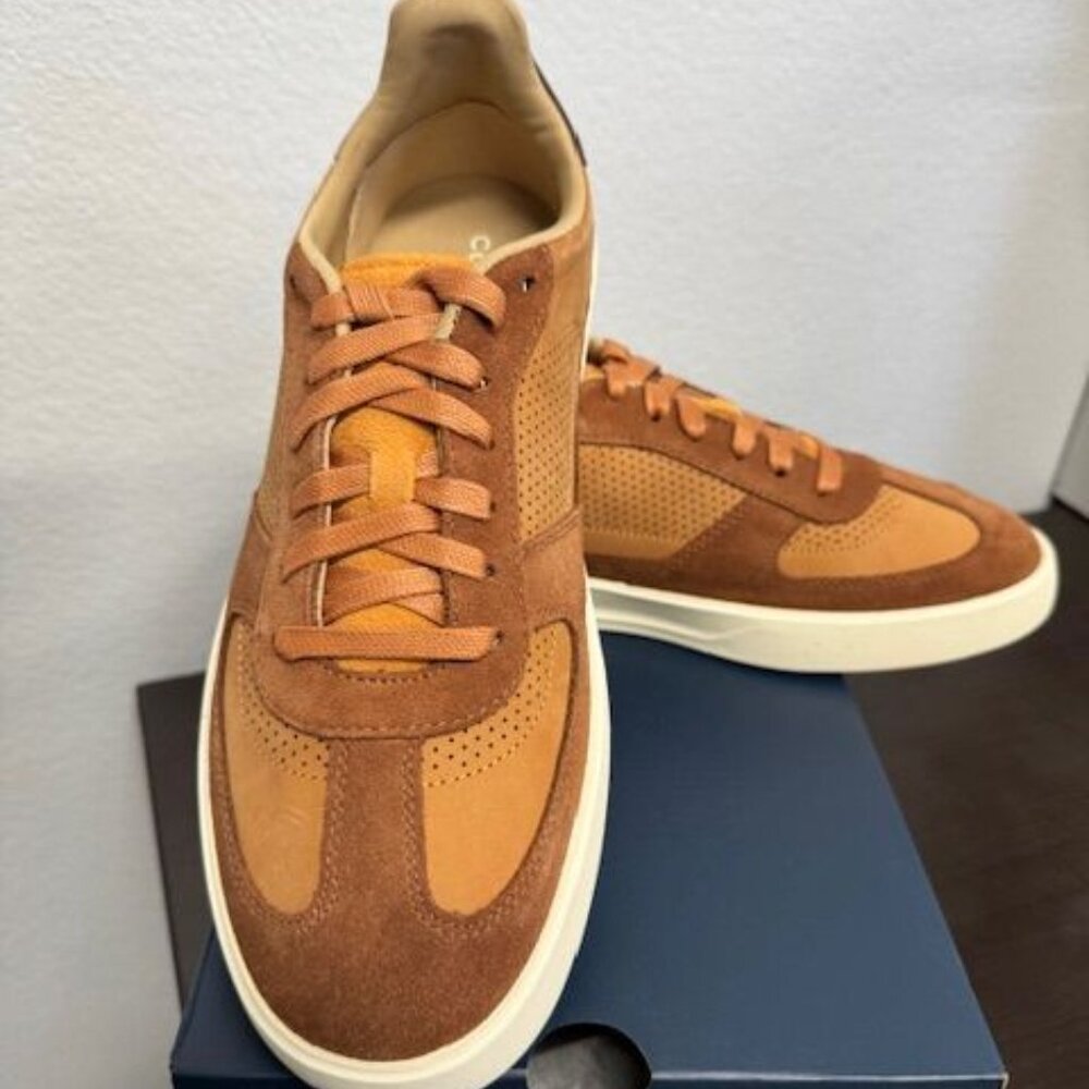 COLE HAAN  Grand Crosscourt Modern Sneaker (Men) Size 10 TAN NEW IN BOX